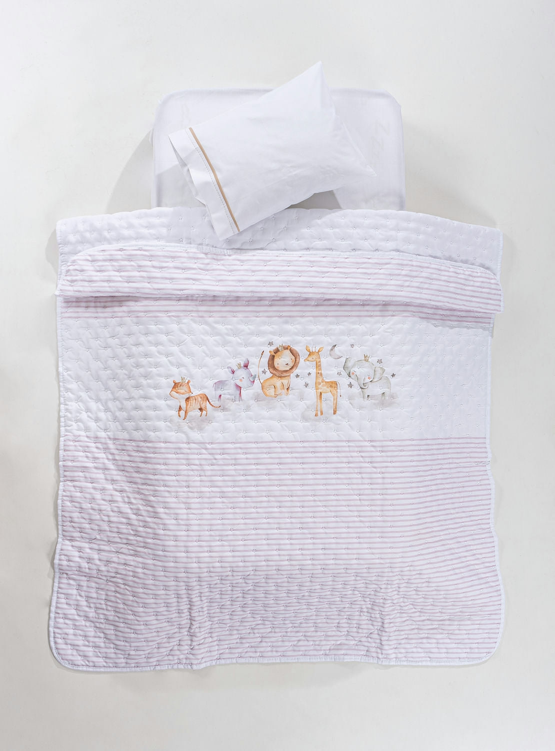 Edredón de bebé de la jungla