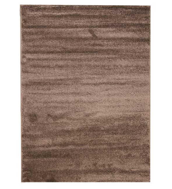 Tapete Liso Pelo Baixo Castanho - Monaco