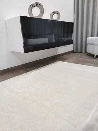 Tapete Liso Pelo Baixo Natural - Monaco