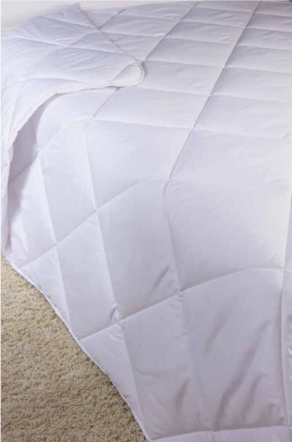 Edredom Nórdico Branco 170g - Verão Liso C - Larbonito