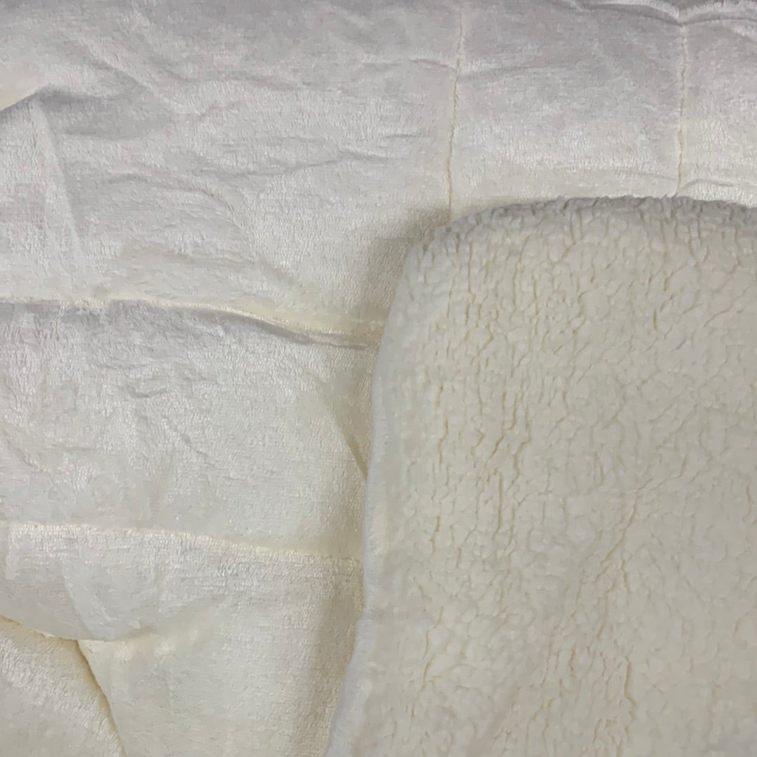 Edredom Pelo de Borrego Super Soft Pérola - Larbonito