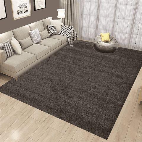 Tapete Liso Pelo Baixo Castanho - Verona - Larbonito