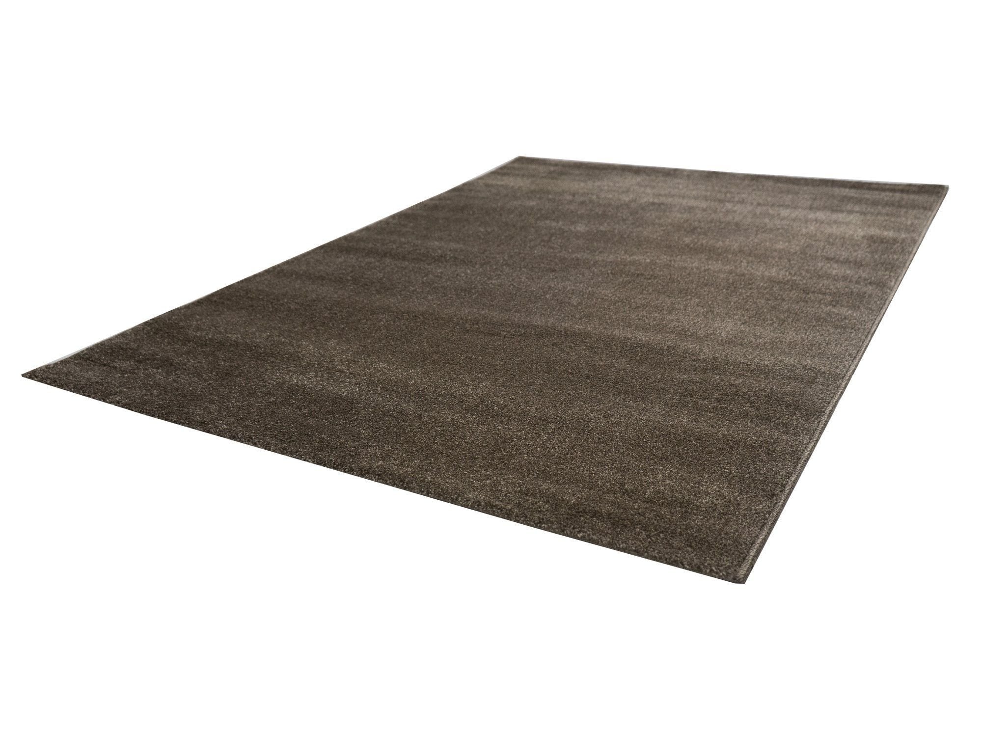 Tapete Liso Pelo Baixo Castanho - Verona - Larbonito