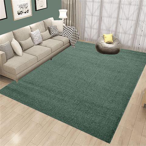 Tapete Liso Pelo Baixo Verde Esmeralda - Verona - Larbonito