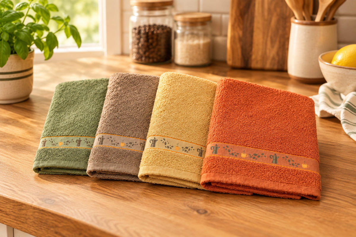 Paños de Cocina Café