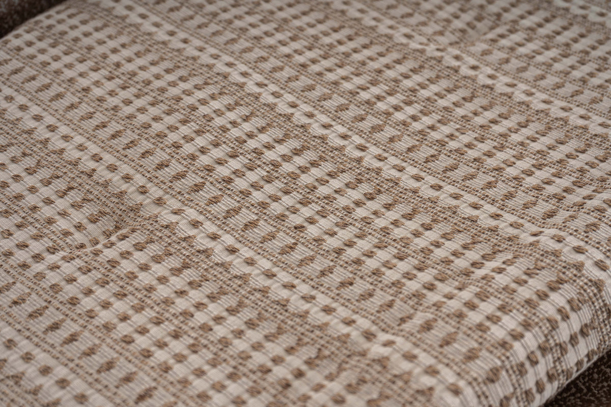 Colcha Jacquard Calen Camello