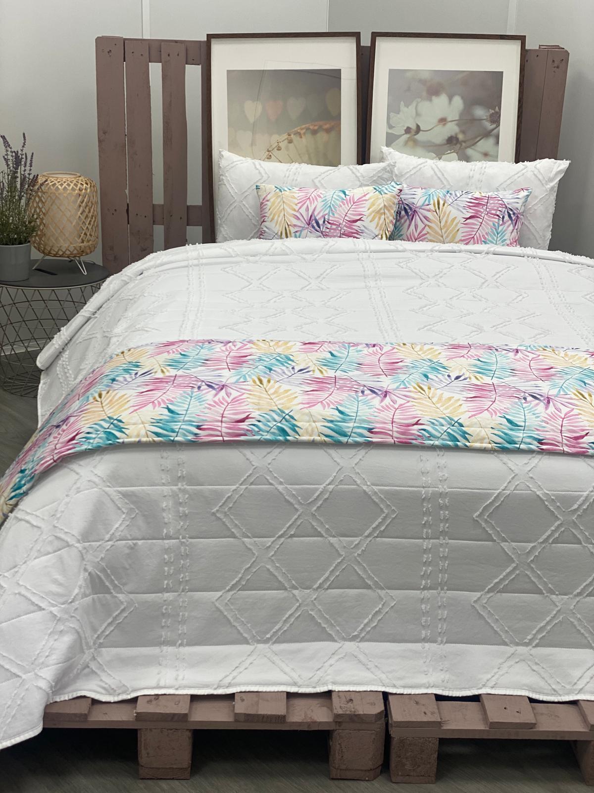 Cojines/Fundas para pies de terciopelo tropical