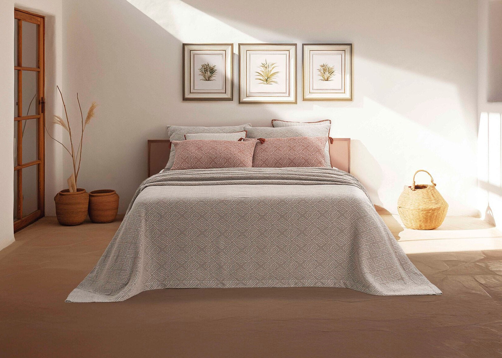 Colcha Jacquard Duna Lino