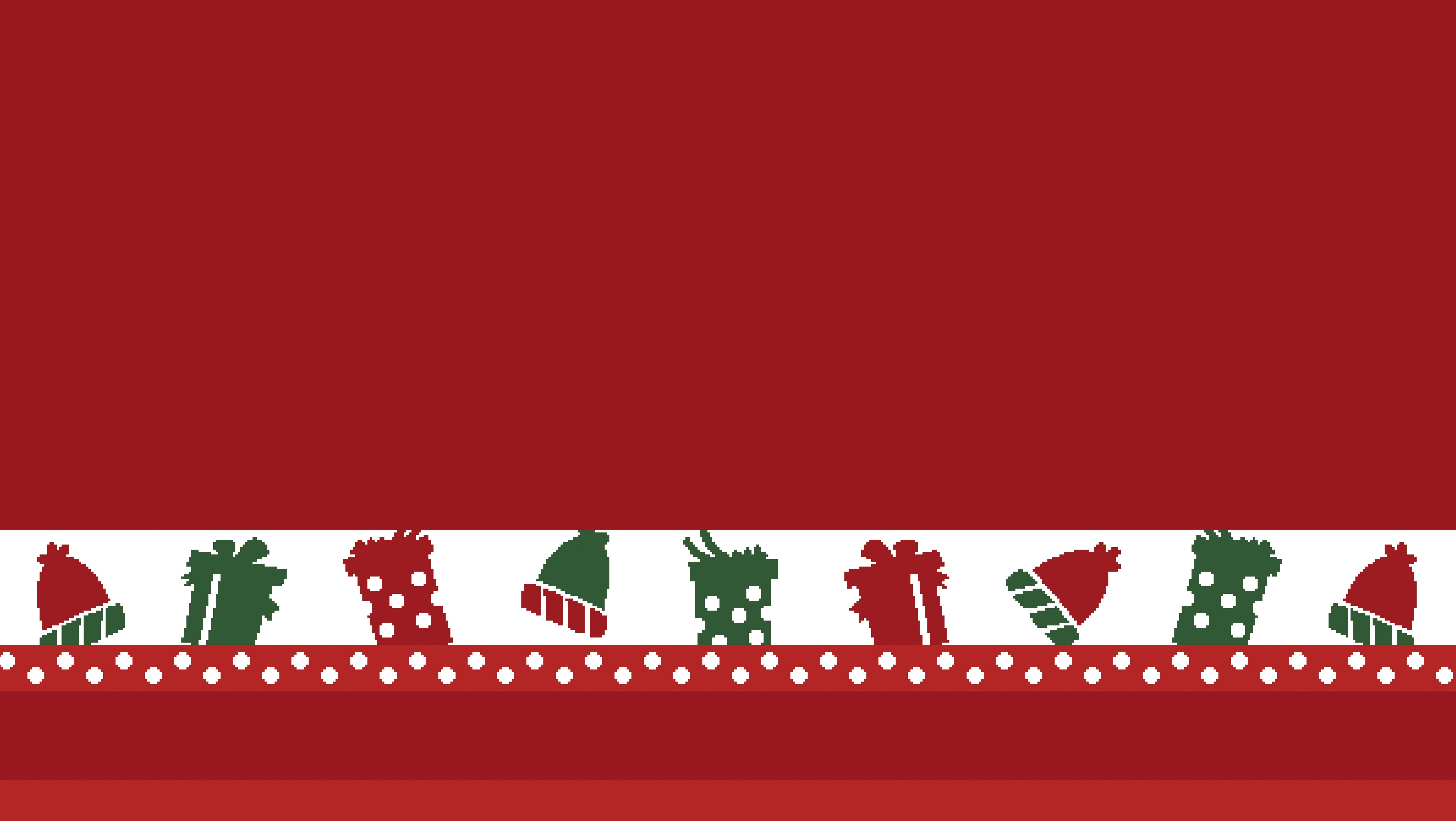 Toallas de cocina y gorros navideños