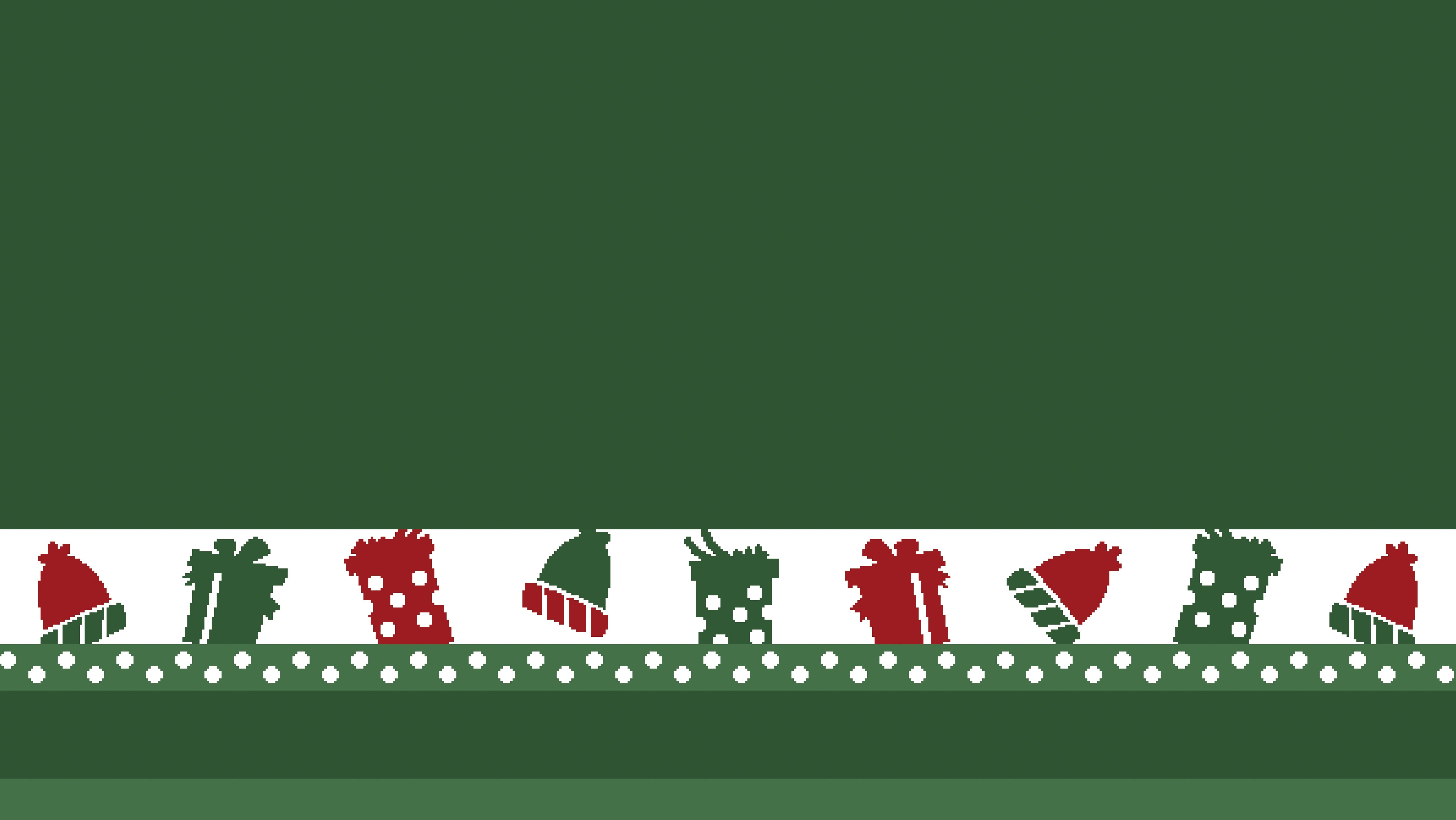 Toallas de cocina y gorros navideños