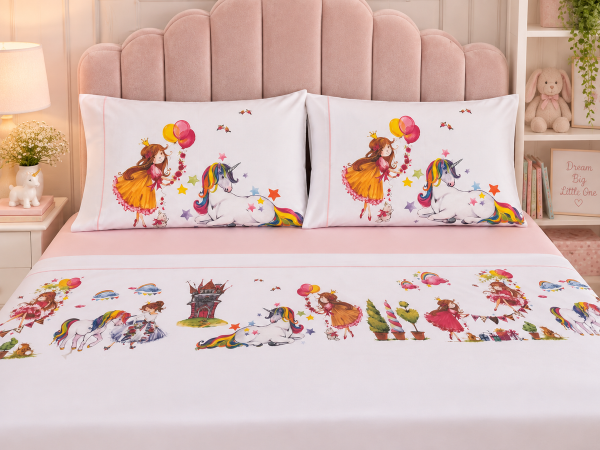 Sábanas de unicornio