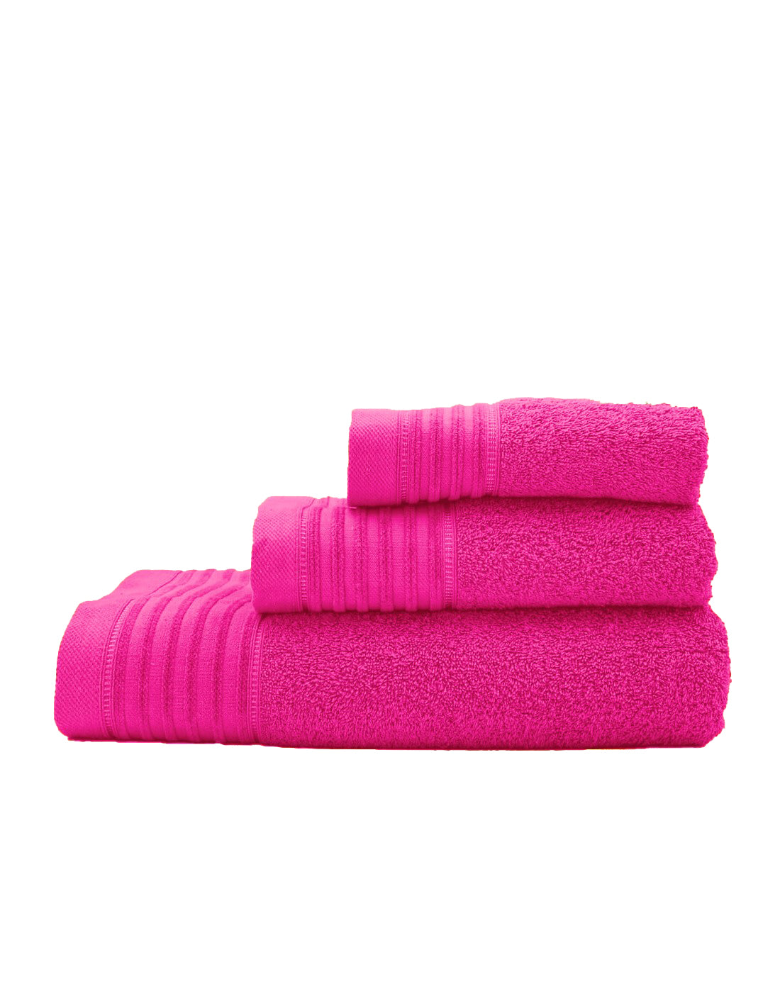 Juego de Baño de Chenilla Rosa Impactante