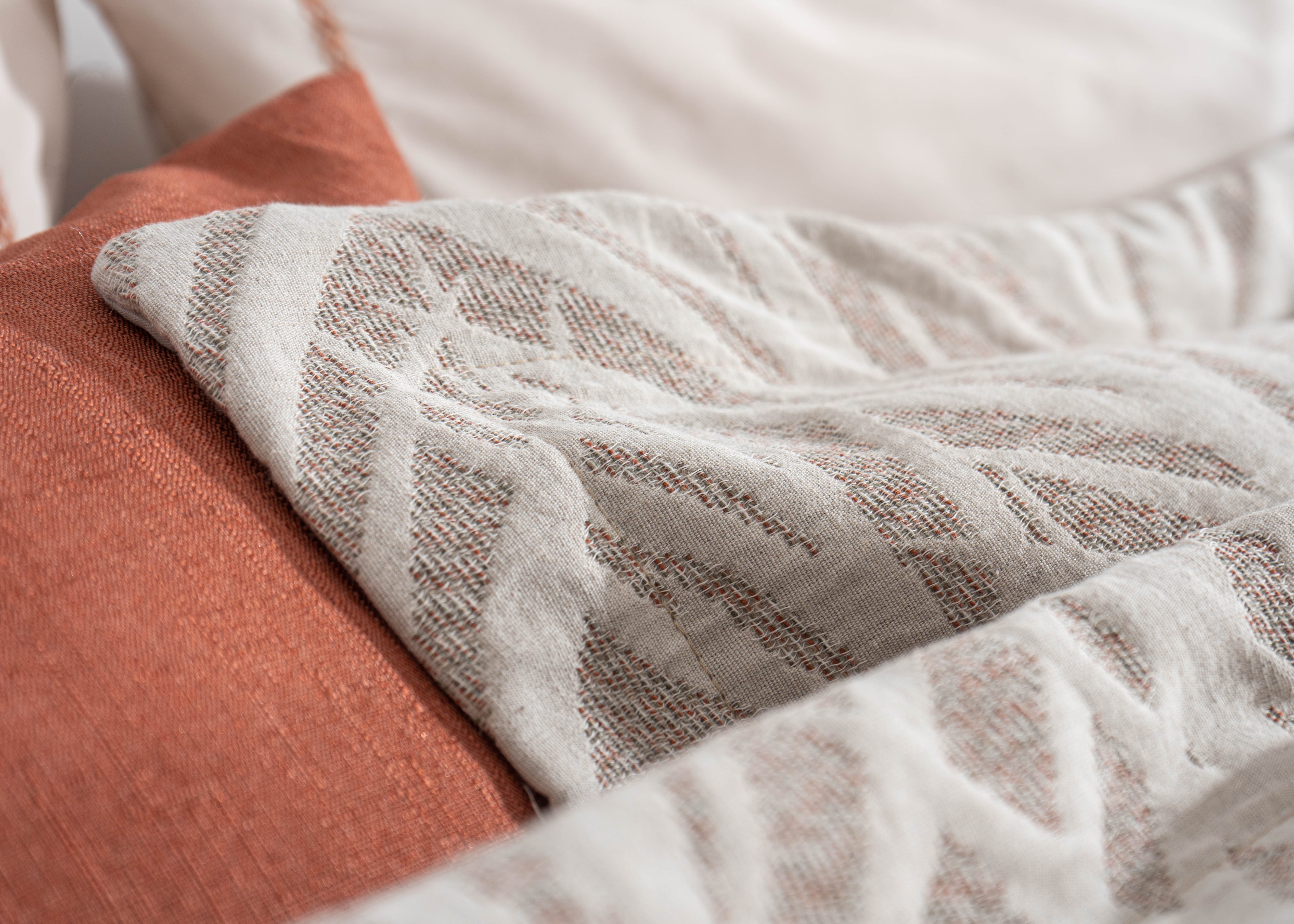 Colcha Jacquard Marco Beige