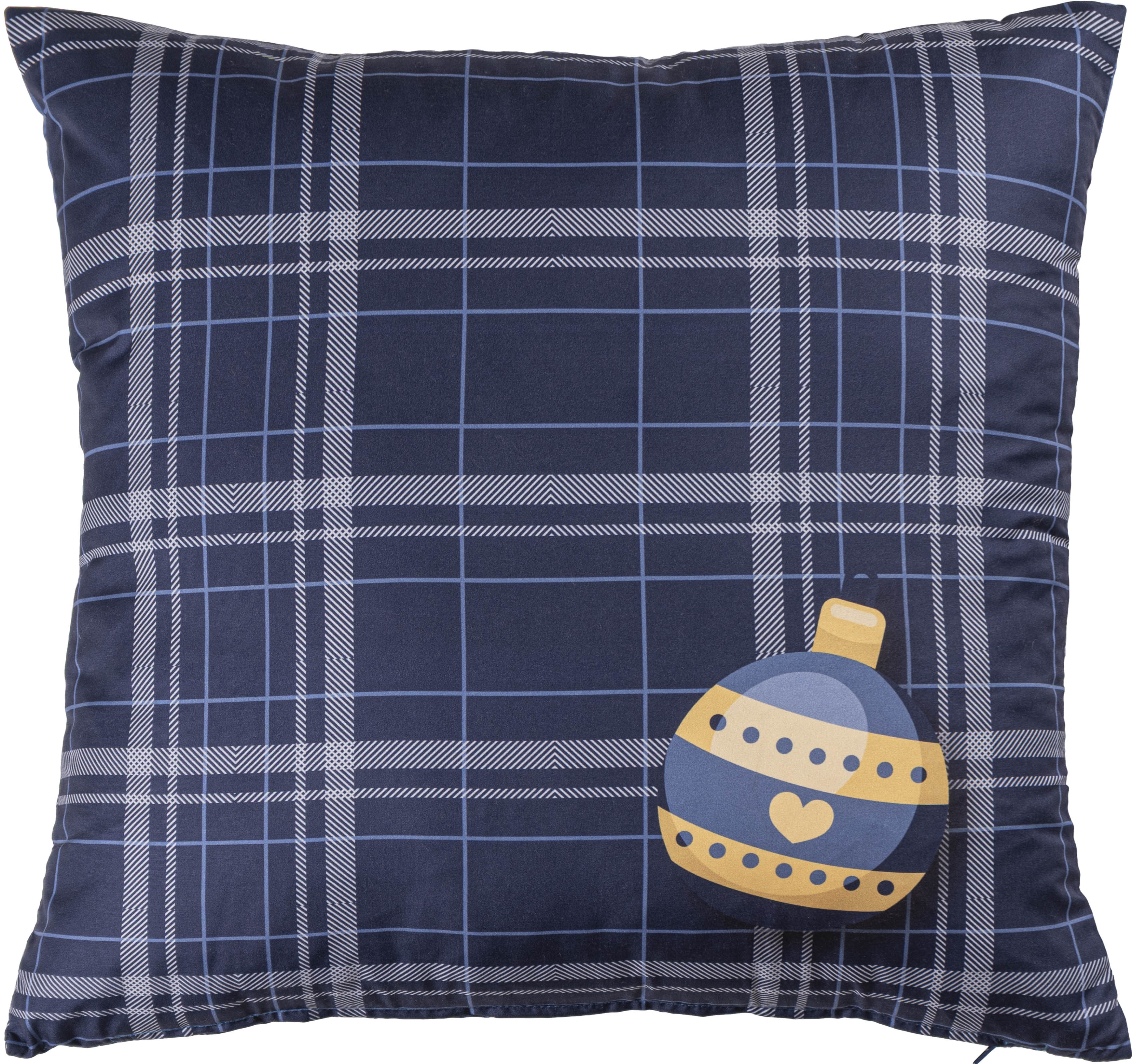 Almohada decorativa de Feliz Navidad 