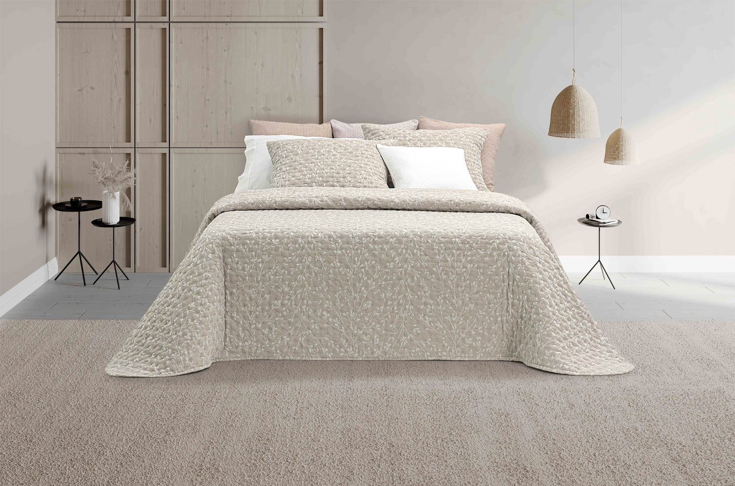 Colcha Jacquard Amoreira Lino