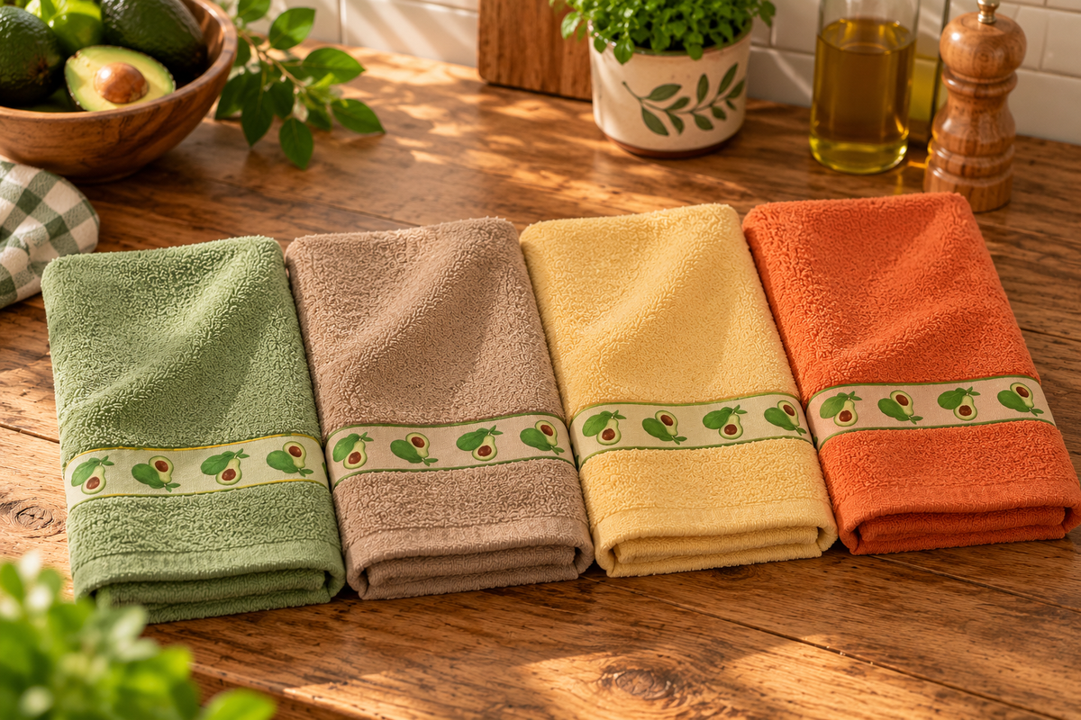 Paños de Cocina Aguacate