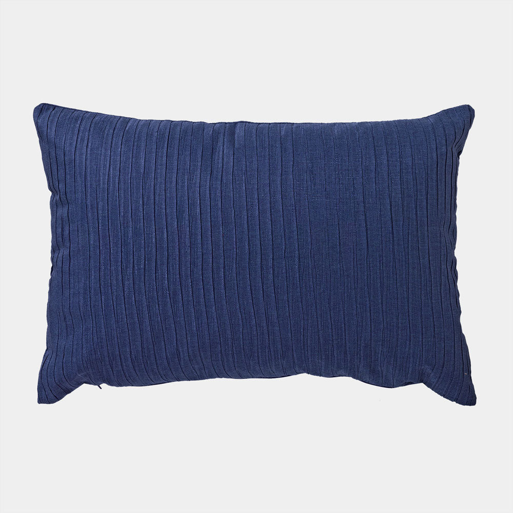 Almohada decorativa plisada