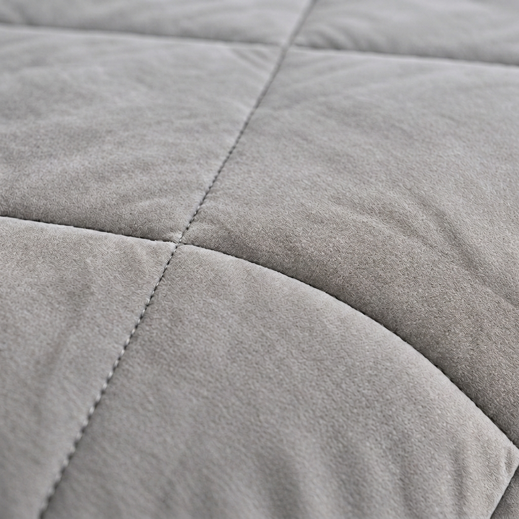 Edredón de Terciopelo Velux Gris