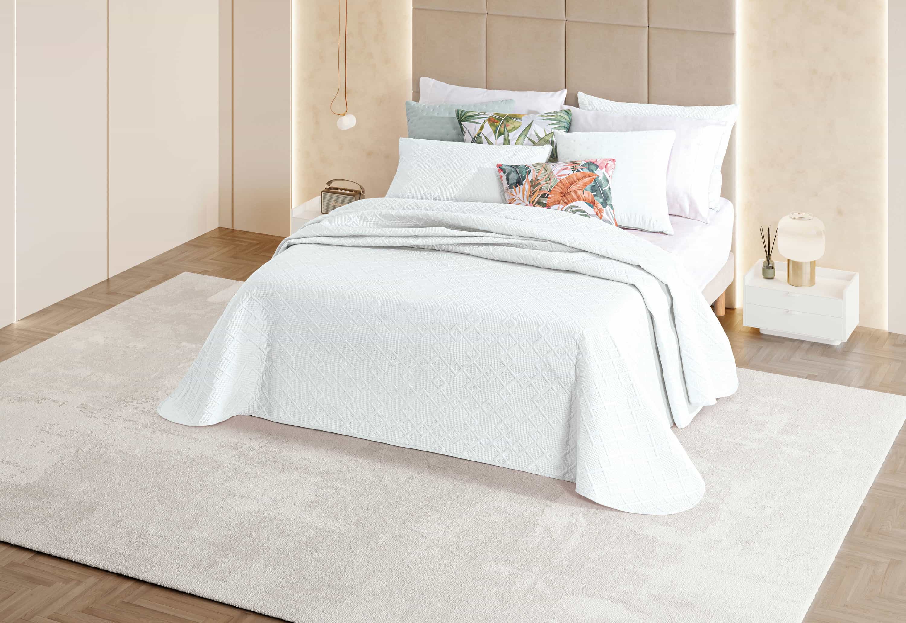 Edredón blanco Troia 5