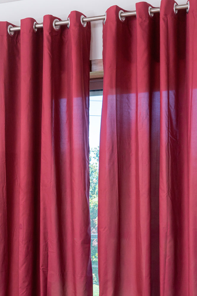 Cortinas de dos tonos 