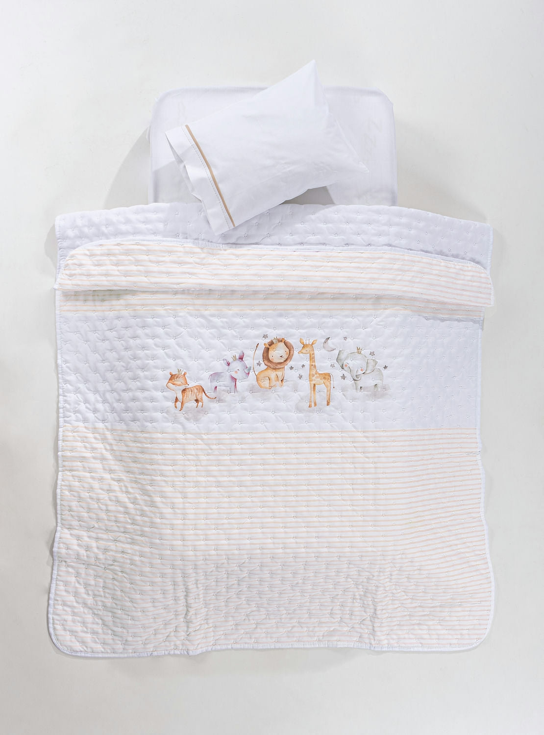 Edredón de bebé de la jungla