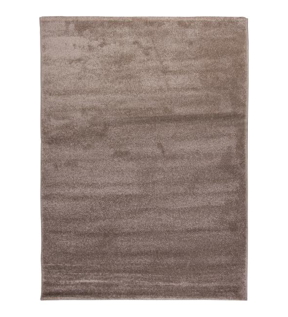 Alfombra de pelo corto beige lisa - Monaco 