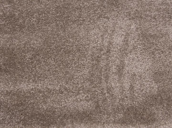 Alfombra de pelo corto beige lisa - Monaco 