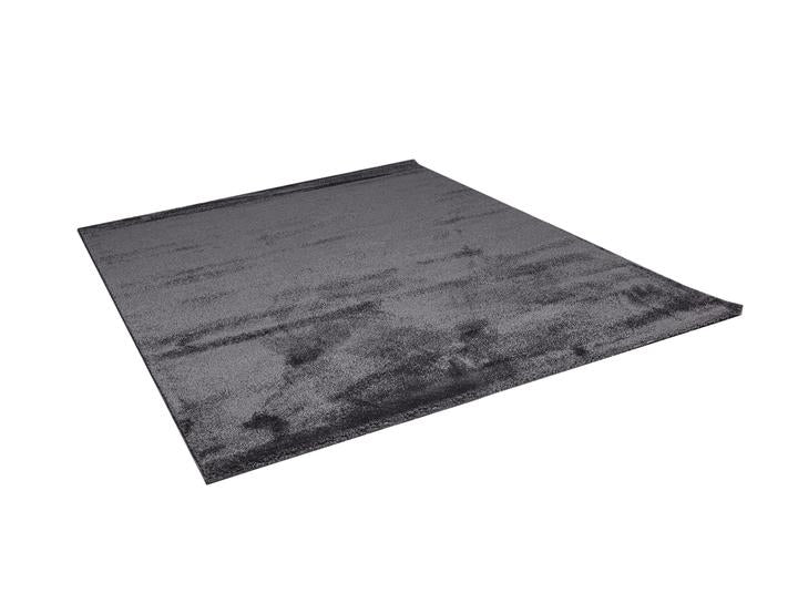 Alfombra lisa de pelo corto gris oscuro - Monaco 