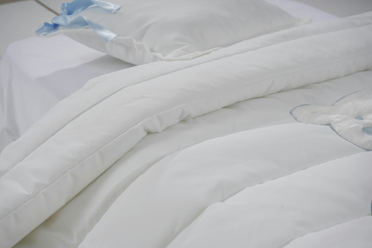 Edredón de osito de peluche para bebé 