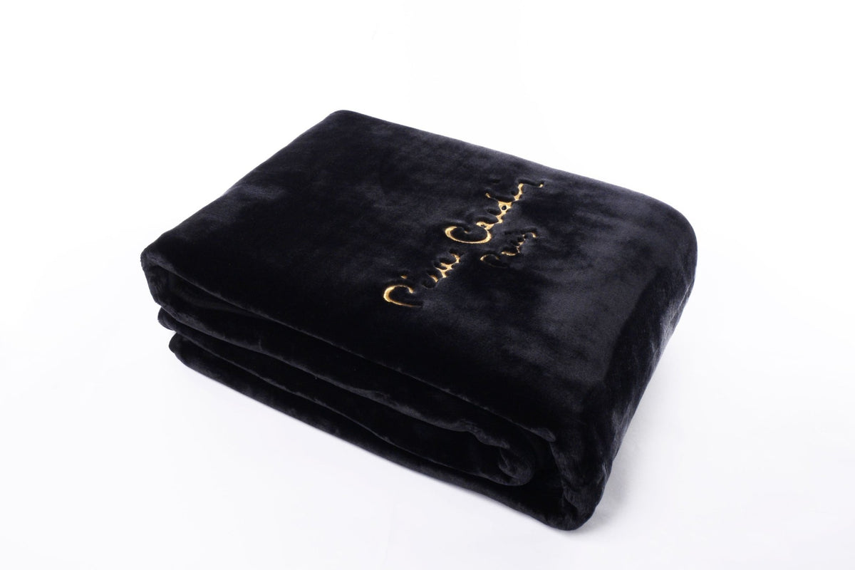Cobertor Pierre Cardin Preto - Larbonito