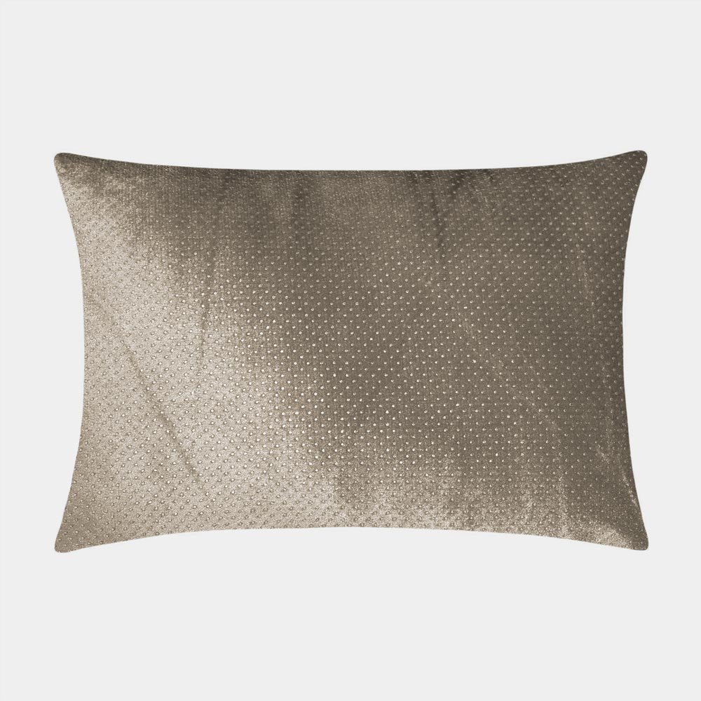 Cojín gris topo mate