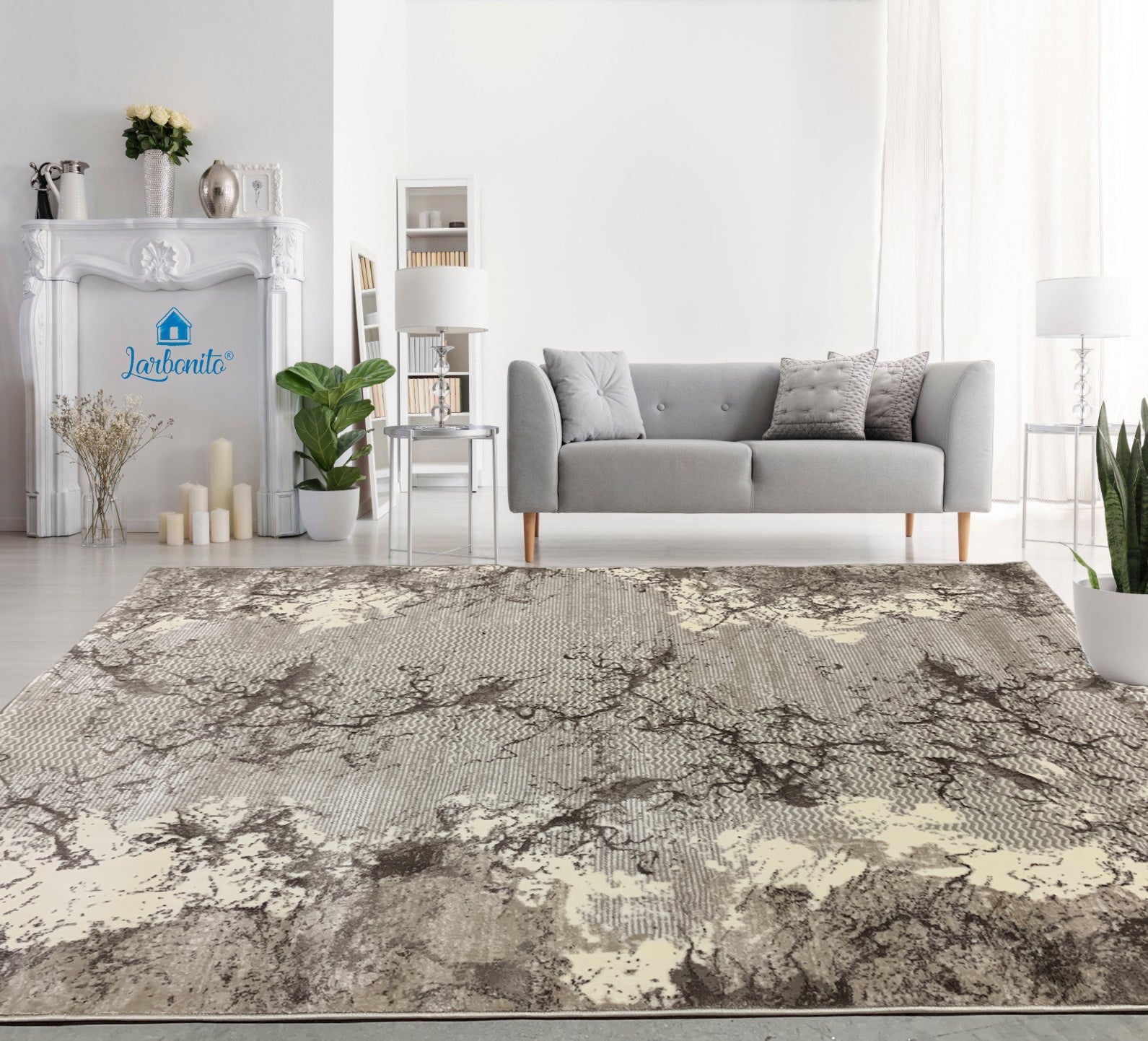 Tapete Invista Bege - Larbonito