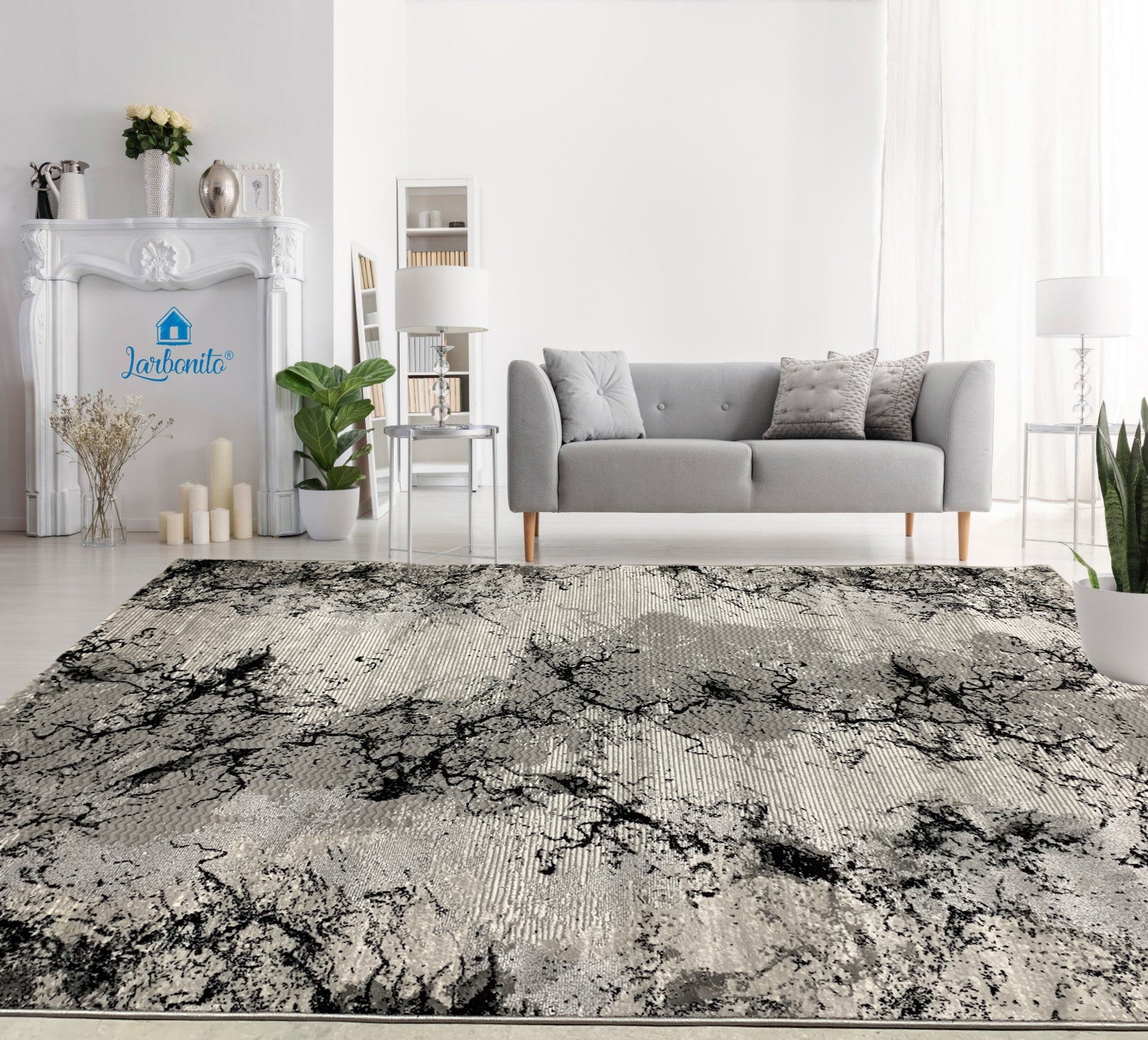 Tapete Invista Cinza - Larbonito